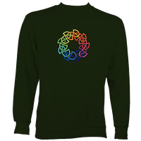 Rainbow Celtic Knot Sweatshirt