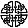 Celtic Circular Design Sticker