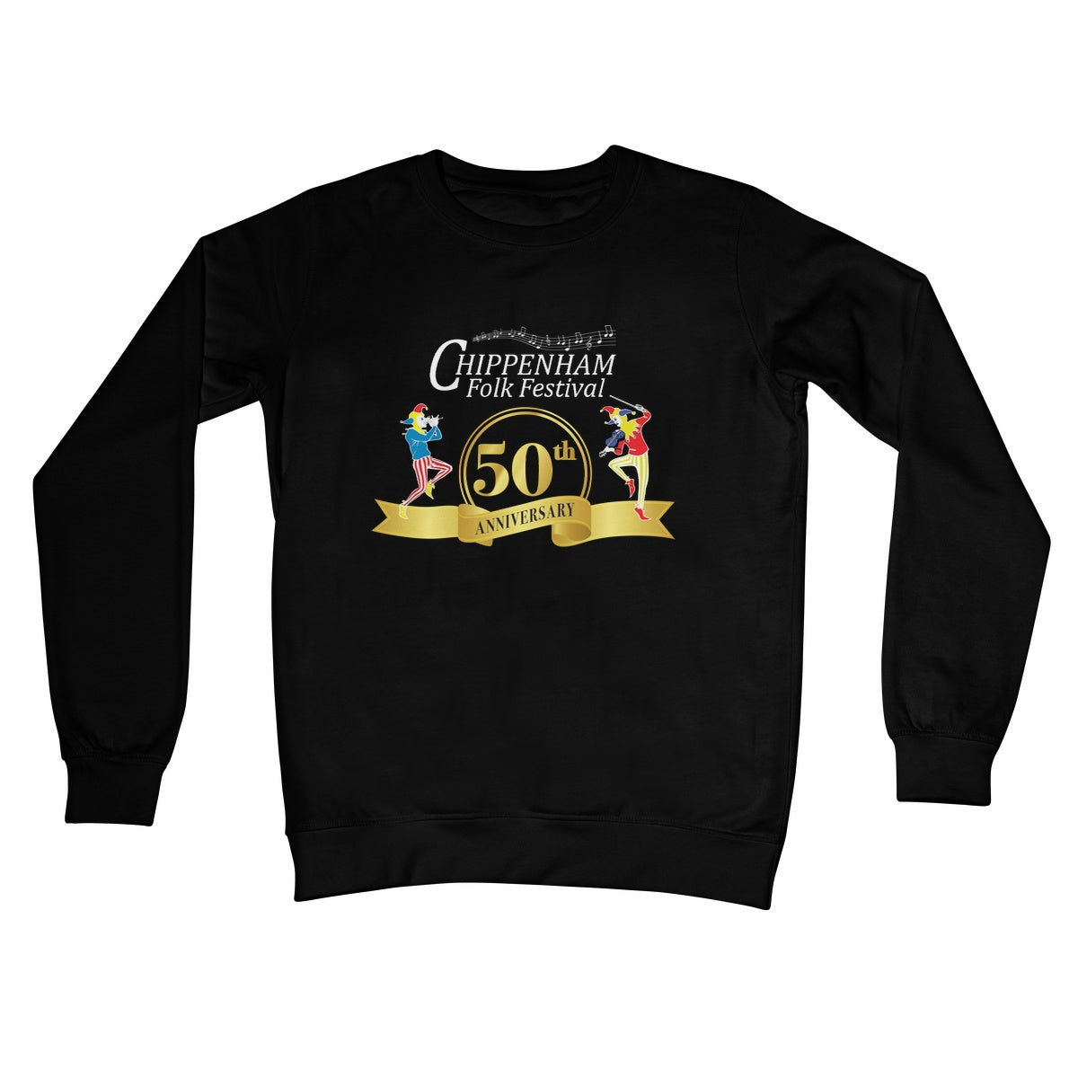 Chippenham Folk Festival 50th Anniversary Crew Neck Sweatshirt