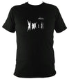 Lúnasa "Lá Nua" T-shirt - T-shirt - Black - Mudchutney
