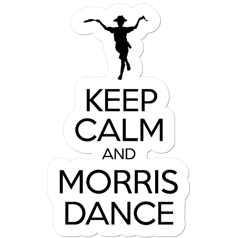 Keep Calm & Morris Dance Sticker