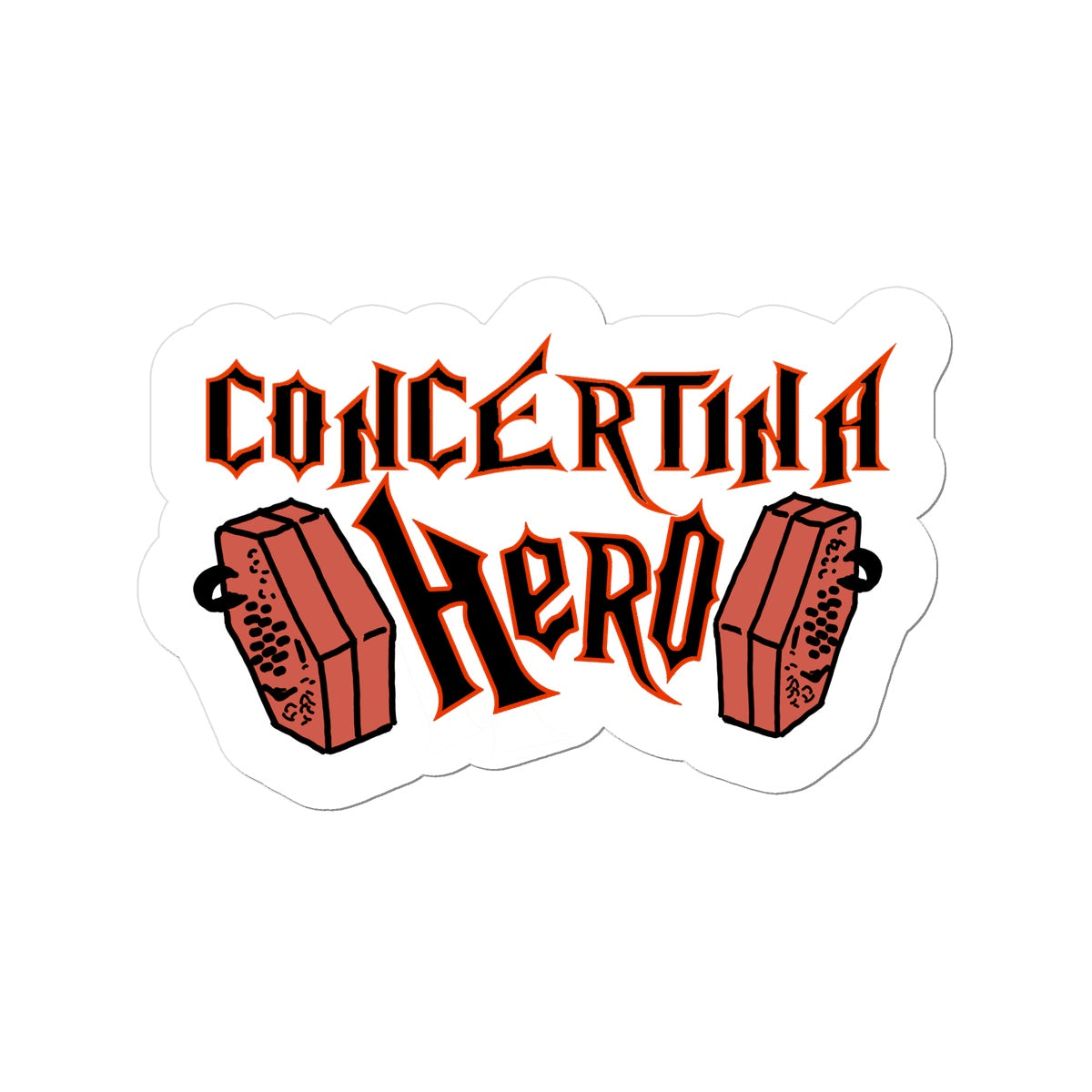 Concertina Hero Sticker