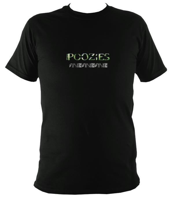 The Poozies Retro T-shirt - T-shirt - Black - Mudchutney