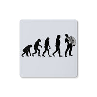 Evolution of Accordion Players Coaster