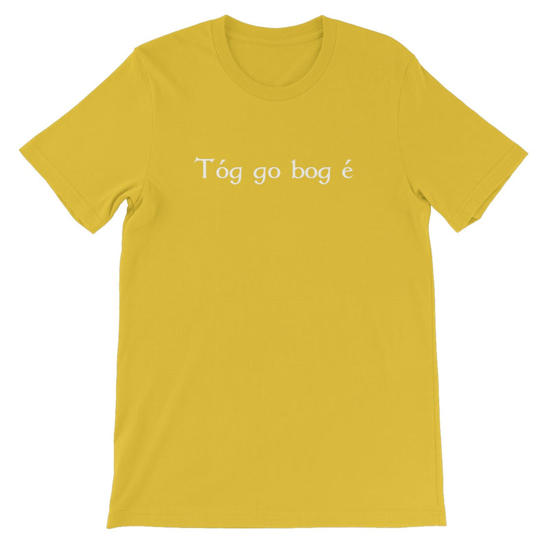 Irish Gaelic "Take it easy" T-Shirt