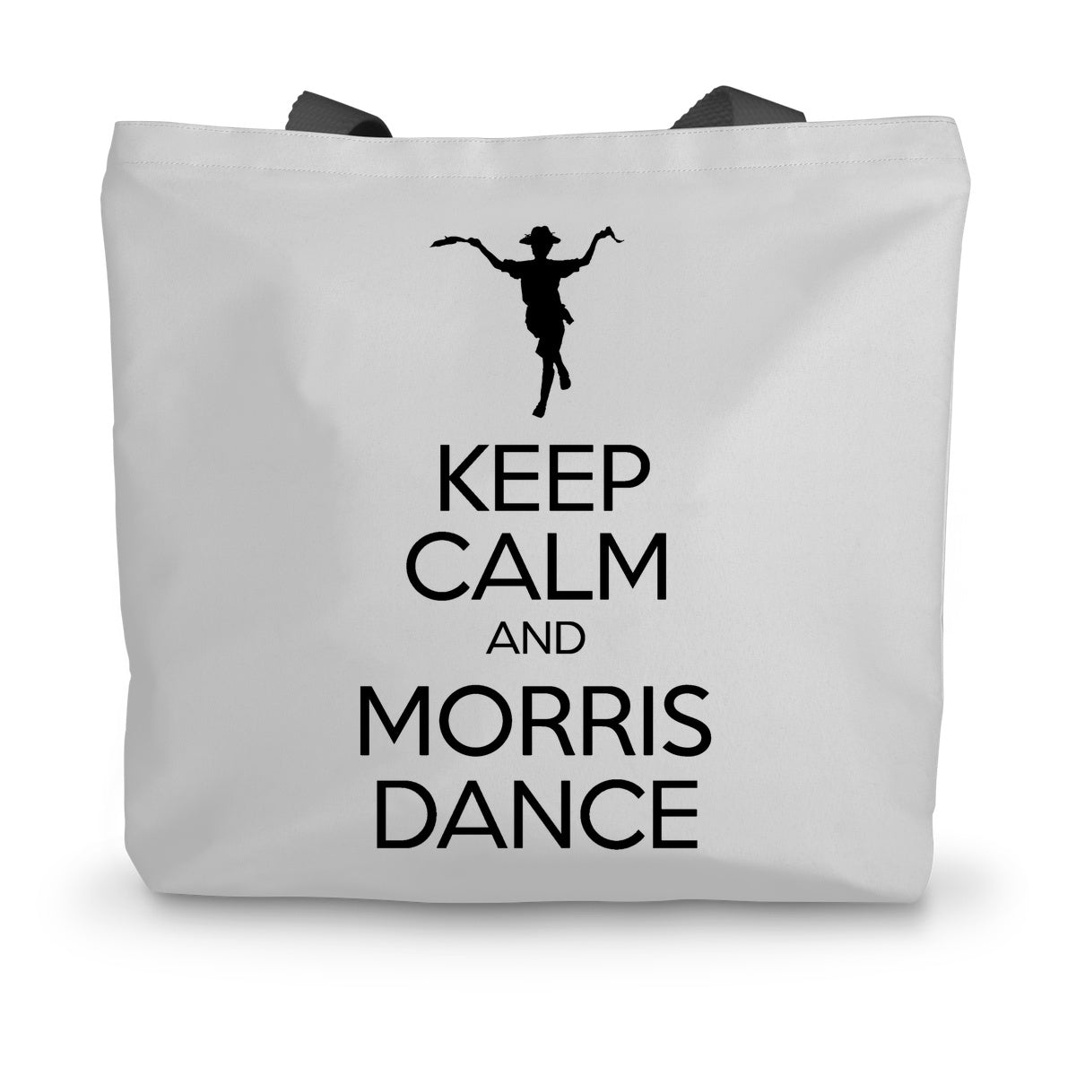 Keep Calm & Morris Dance Canvas Tote Bag