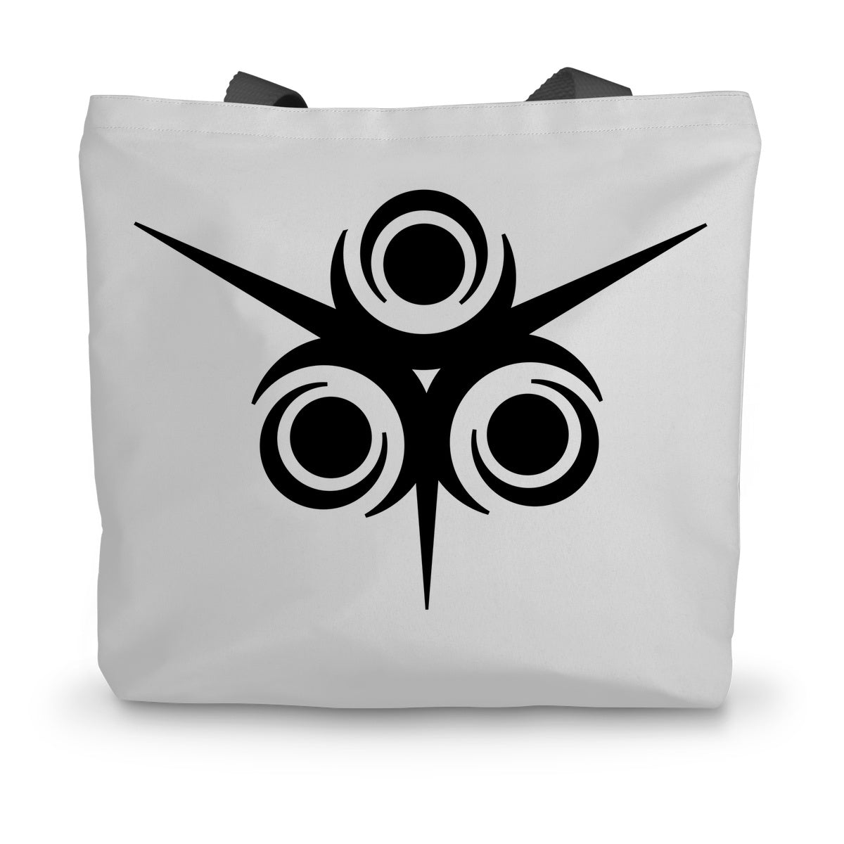 Star And Circle Tribal Canvas Tote Bag