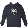 Spiral Hoodie-Hoodie-Denim-Mudchutney