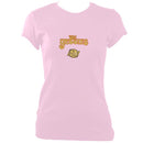update alt-text with template The Yetties "Proper Job" Ladies Fitted T-shirt - T-shirt - Light Pink - Mudchutney