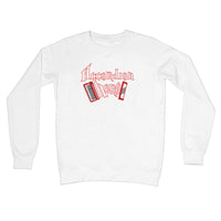 Accordion Hero Crew Neck Sweatshirt