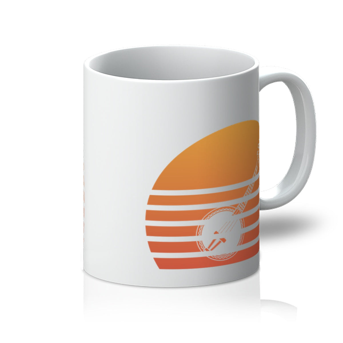 Sunset Banjo Mug