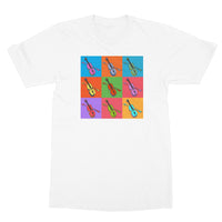 Warhol Style Fiddles T-Shirt