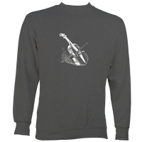 Fiddle and Bow Sketch Sweatshirt