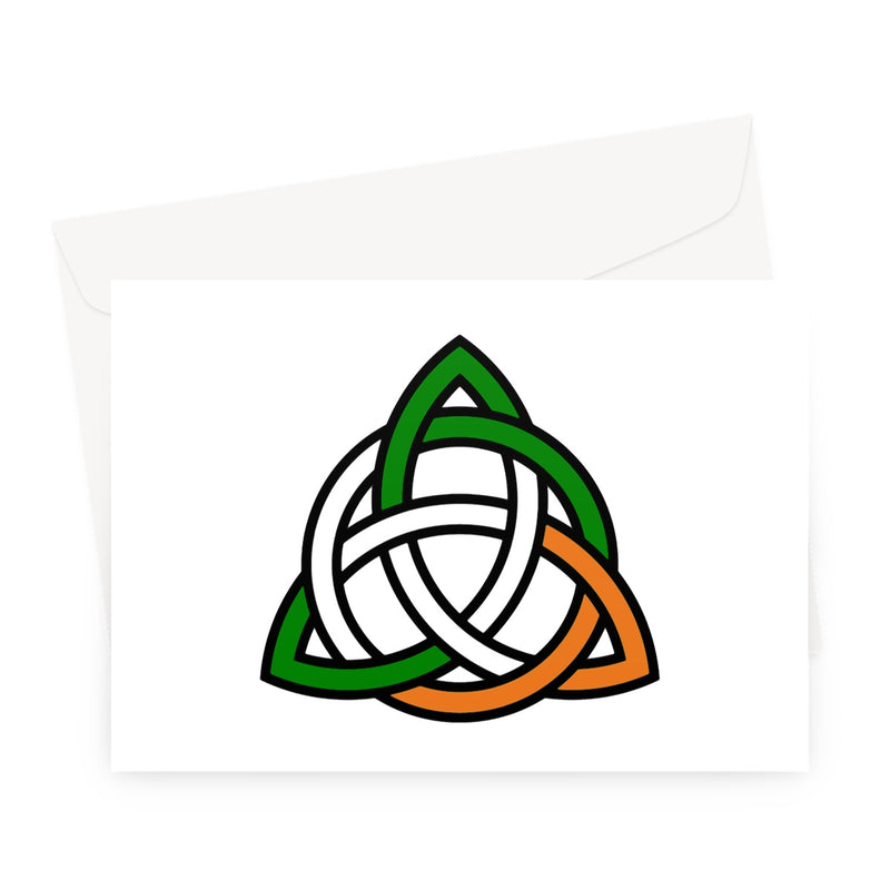 Irish Celtic Knot Greeting Card