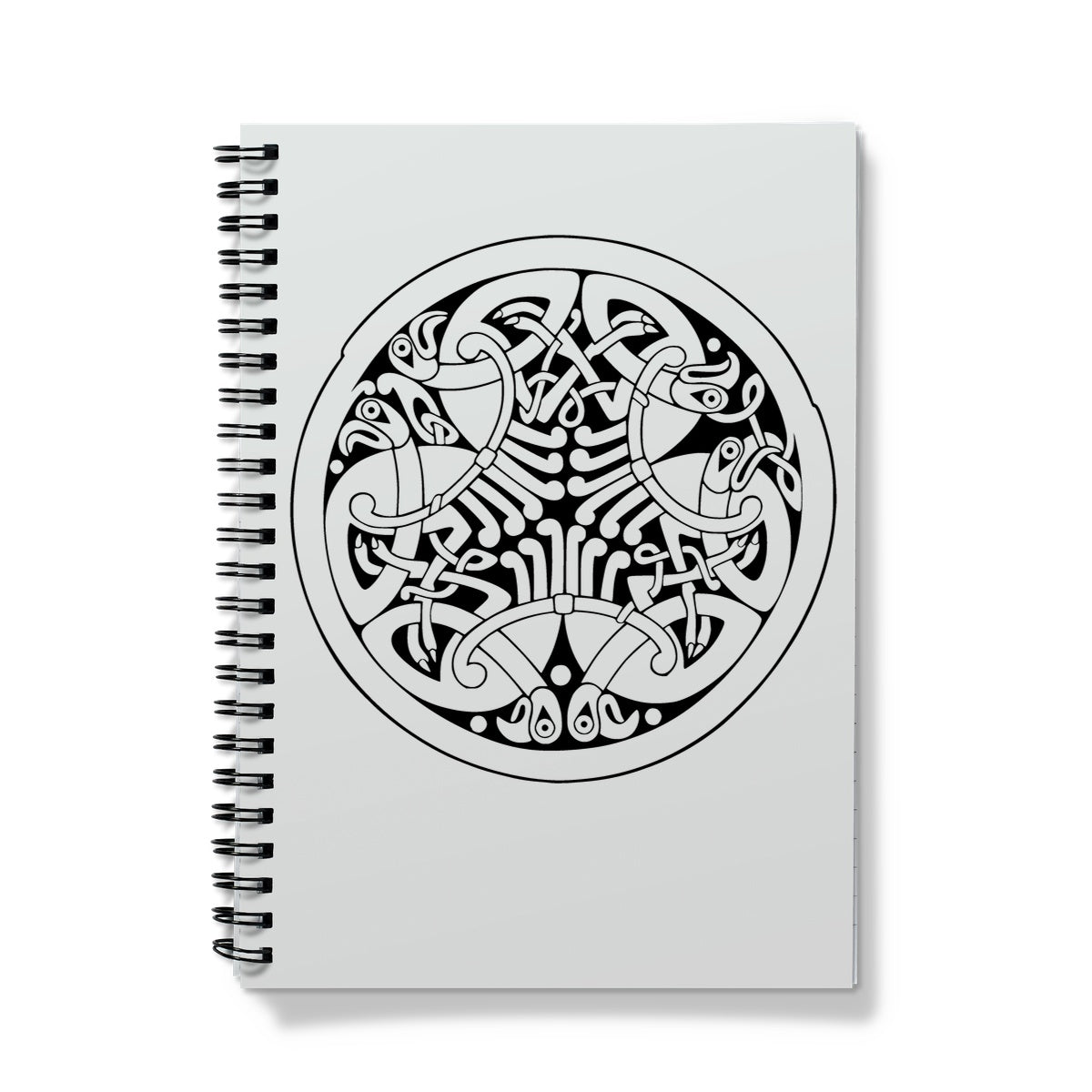 Celtic Interwoven Birds Notebook