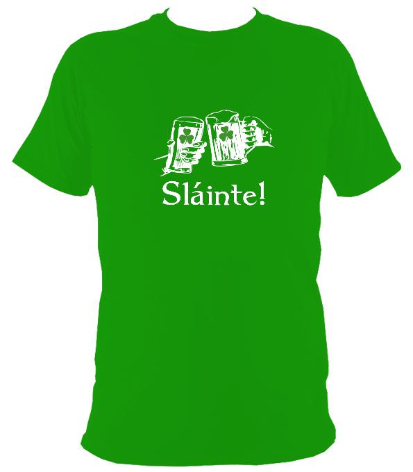 Irish Slainte T-shirt - T-shirt - Irish Green - Mudchutney