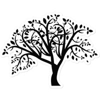 Ornamental Tree Sticker