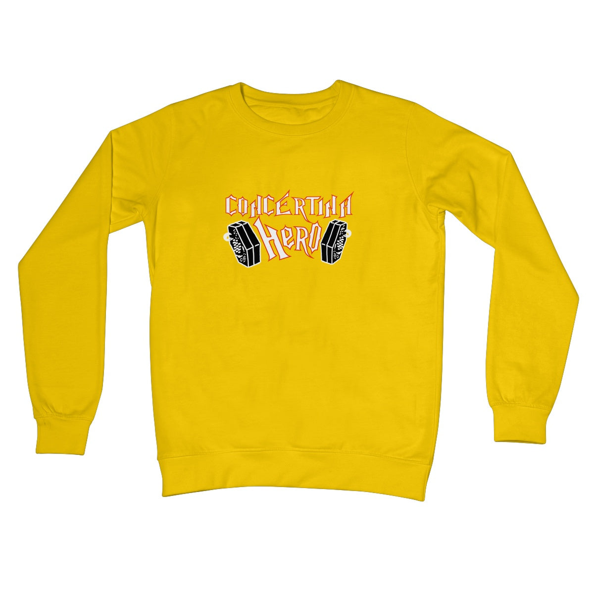 Concertina Hero Crew Neck Sweatshirt