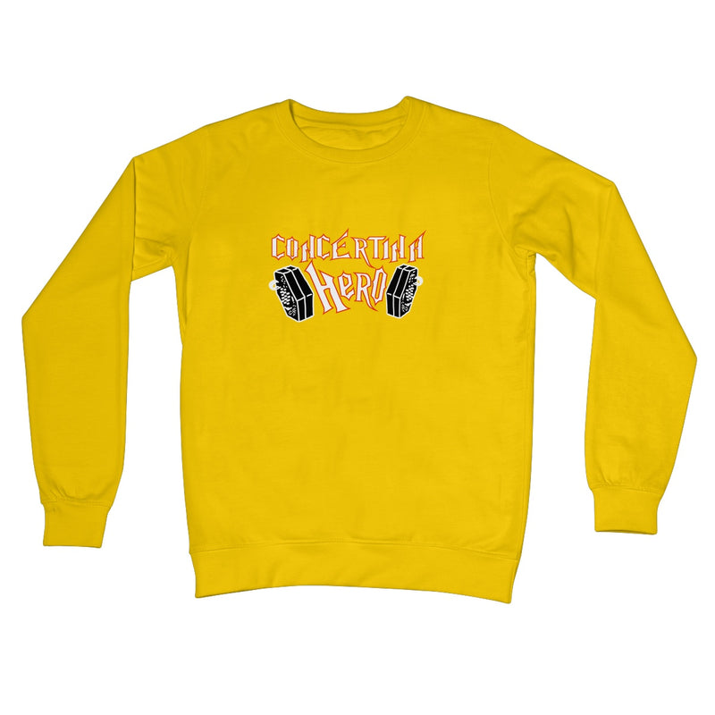 Concertina Hero Crew Neck Sweatshirt