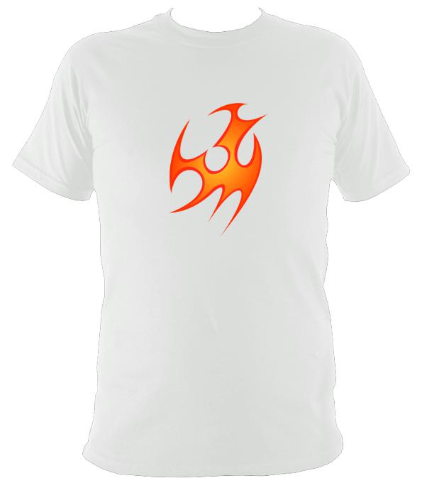 Tribal Fire T-shirt - T-shirt - White - Mudchutney