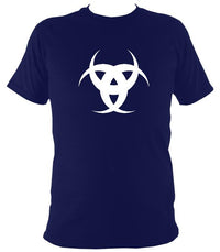 Tribal 3 Moons T-Shirt - T-shirt - Navy - Mudchutney