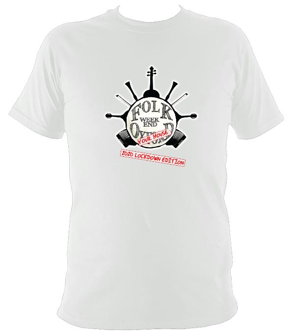 Folk Weekend: Oxford "2020 Lockdown Edition" T-Shirt - T-shirt - White - Mudchutney