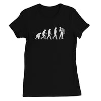 Evolution of Accordion Players Women's T-Shirt