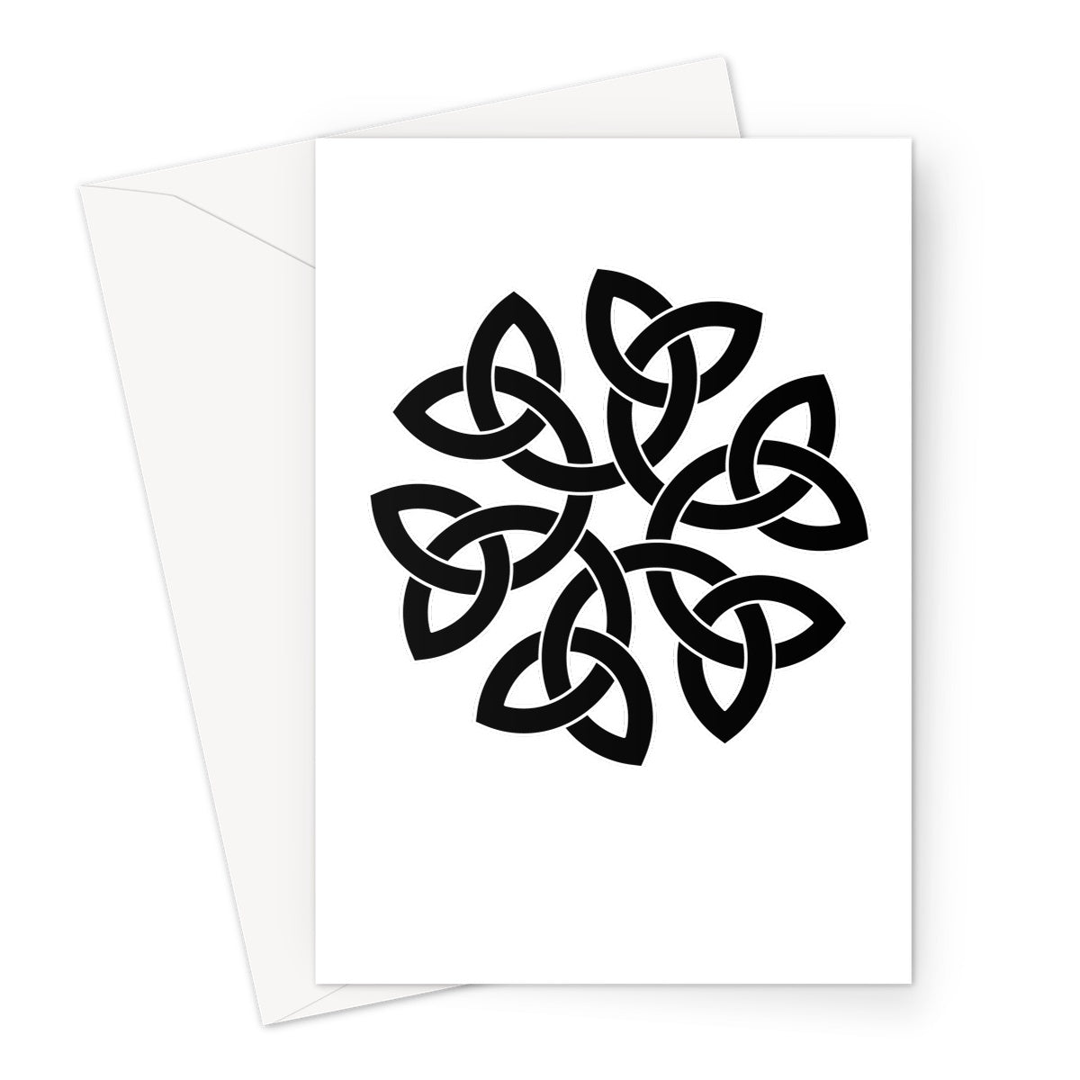 Celtic Flower Greeting Card