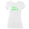 update alt-text with template Lúnasa Band Ladies Fitted T-shirt - T-shirt - White - Mudchutney