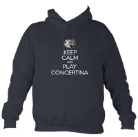 Keep Calm and Play English Concertina Hoodie