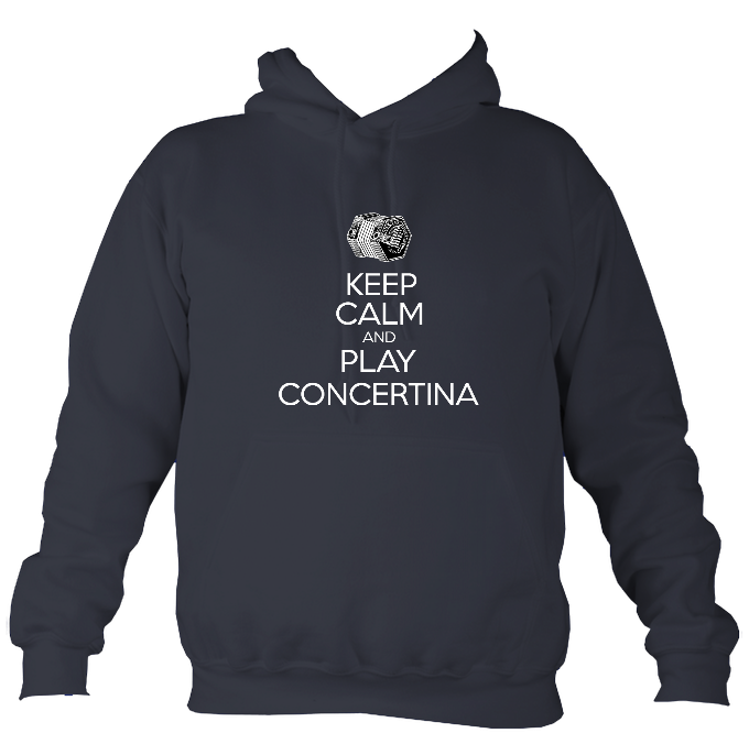 Keep Calm and Play English Concertina Hoodie