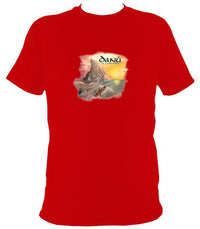 Danú Ten Thousand Miles T-Shirt - T-shirt - Red - Mudchutney