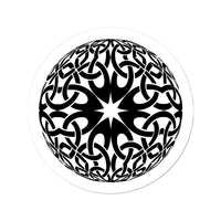 Celtic Woven Globe Sticker