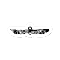 Winged Scarab Sticker