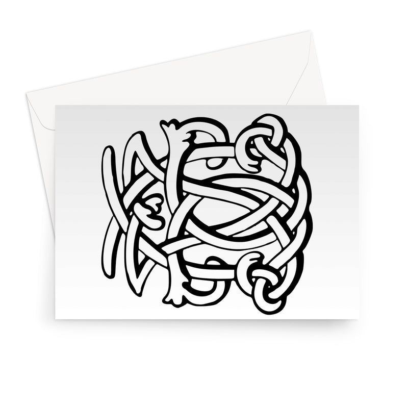 Celtic woven Greeting Card
