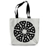 Celtic Petals Canvas Tote Bag