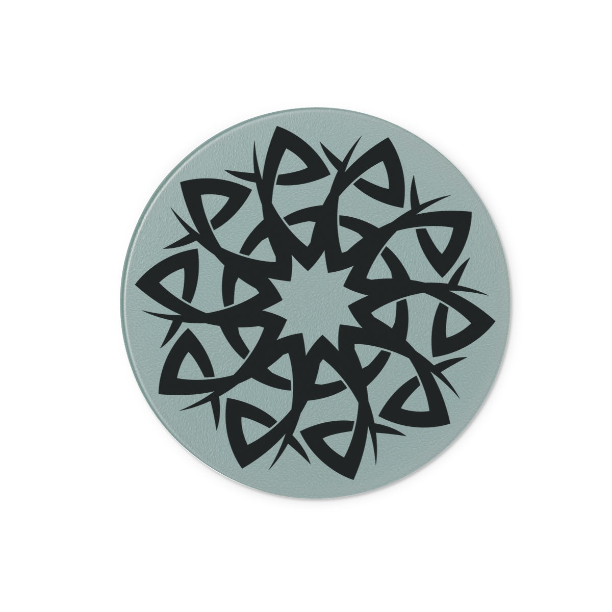 Celtic Style Flower Glass Chopping Board