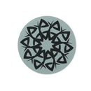 Celtic Style Flower Glass Chopping Board