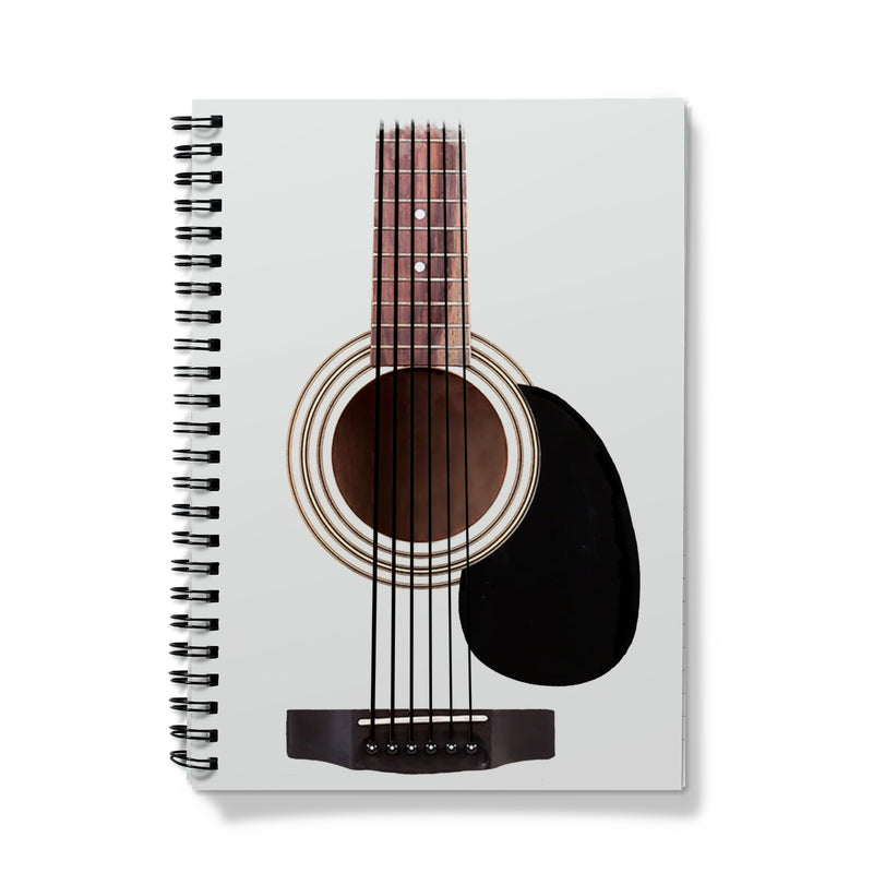 Guitar Neck and Strings Notebook