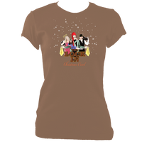 The Demon Barbers "The Lock In" Christmas Carol Fitted T-shirt