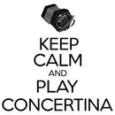 Keep Calm & Play Anglo Concertina Sticker