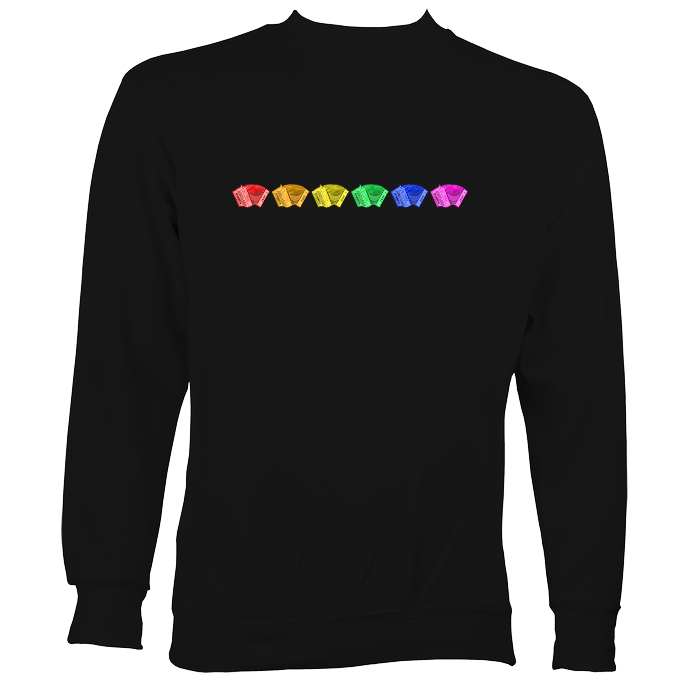Rainbow of Melodeons Sweatshirt