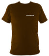 Manfrini Mens T-shirt - T-shirt - Dark Chocolate - Mudchutney