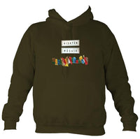 Vishtèn "Mosaic" Hoodie-Hoodie-Olive green-Mudchutney