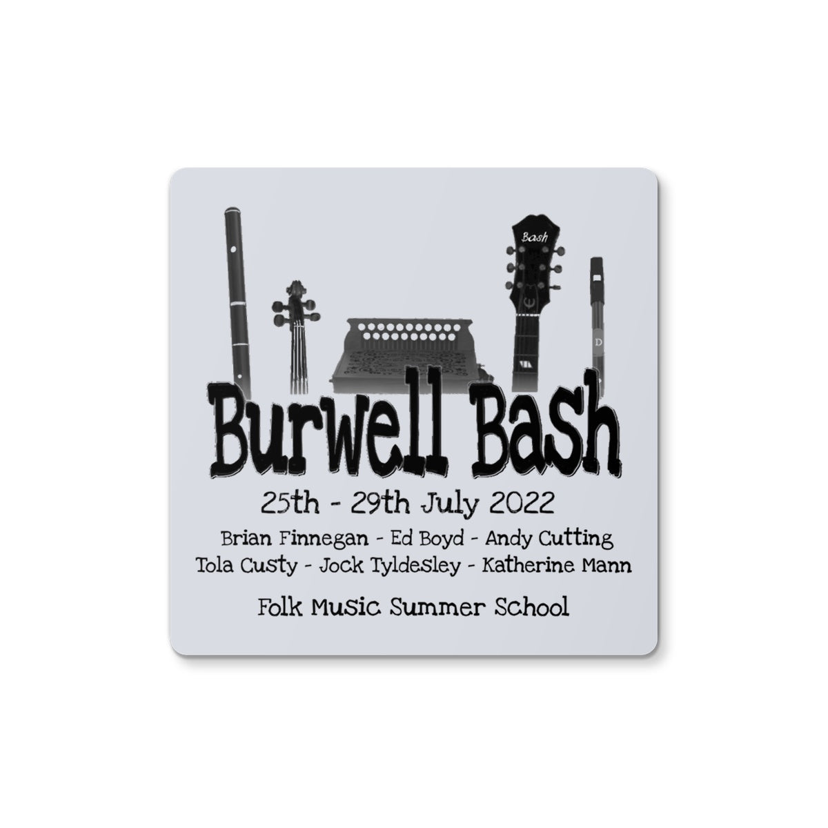 Burwell Bash 2022 Coaster