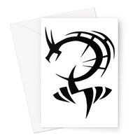 Dragon Tattoo Greeting Card