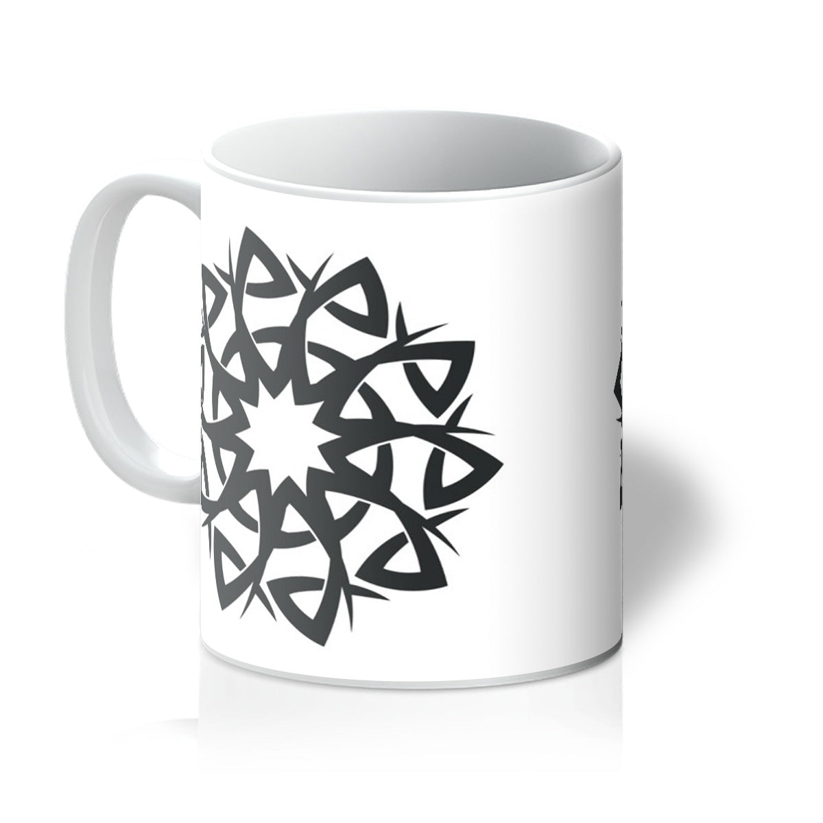 Celtic Style Flower Mug