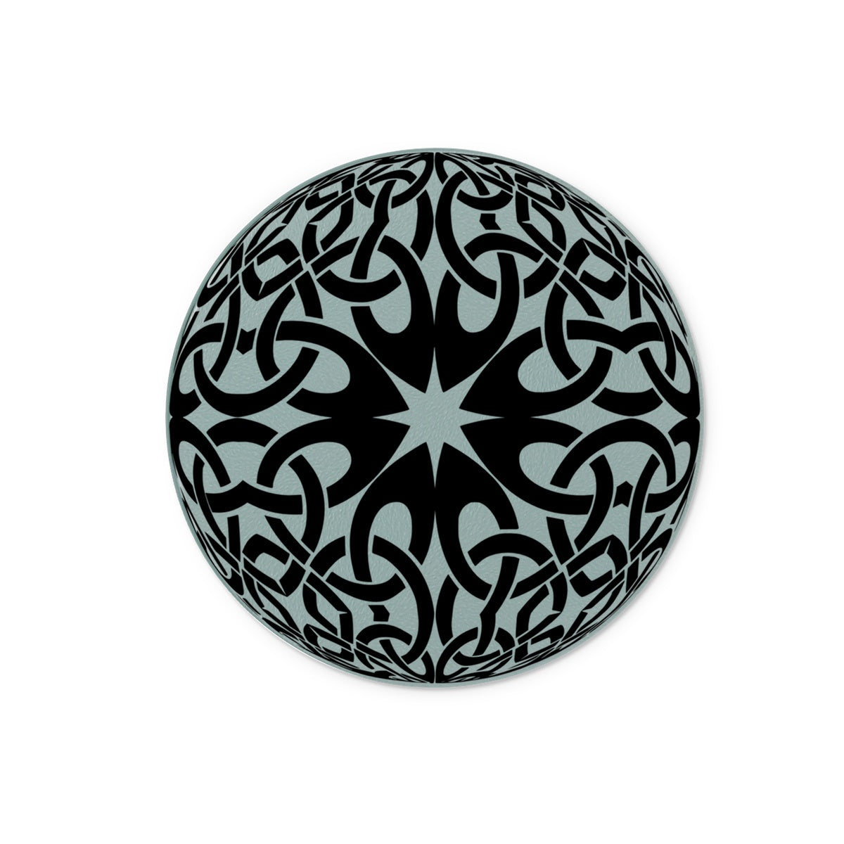 Celtic Woven Globe Glass Chopping Board