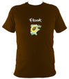 Flook "Haven" Men's T-shirt - T-shirt - Dark Chocolate - Mudchutney