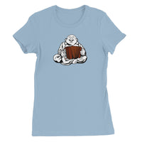 Accordion Playing  Buddha Women's T-Shirt
